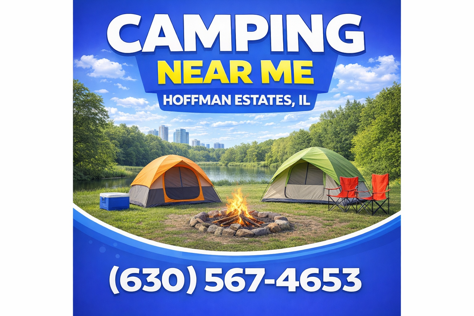 Find the Best Camping Near Me in Hoffman Estates—Your Riverside Escape Awaits