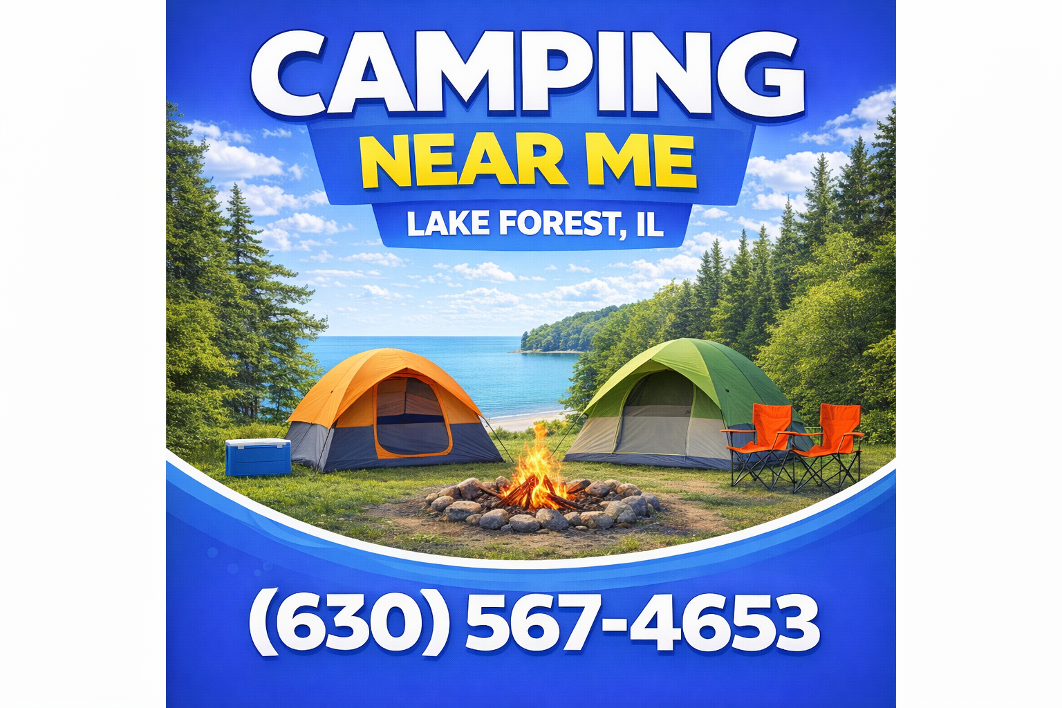 Best Camping Near Me in Lake Forest – Your Riverside Escape Awaits
