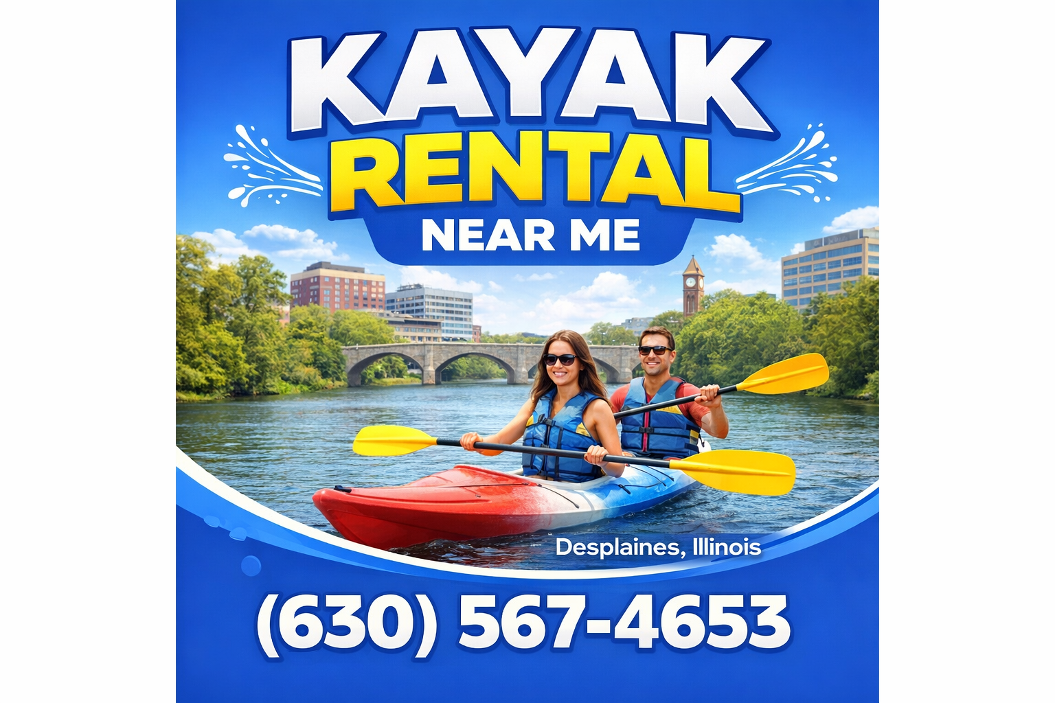 Kayak Rental Near Me in Desplaines: Your Ticket to Effortless River Paddling