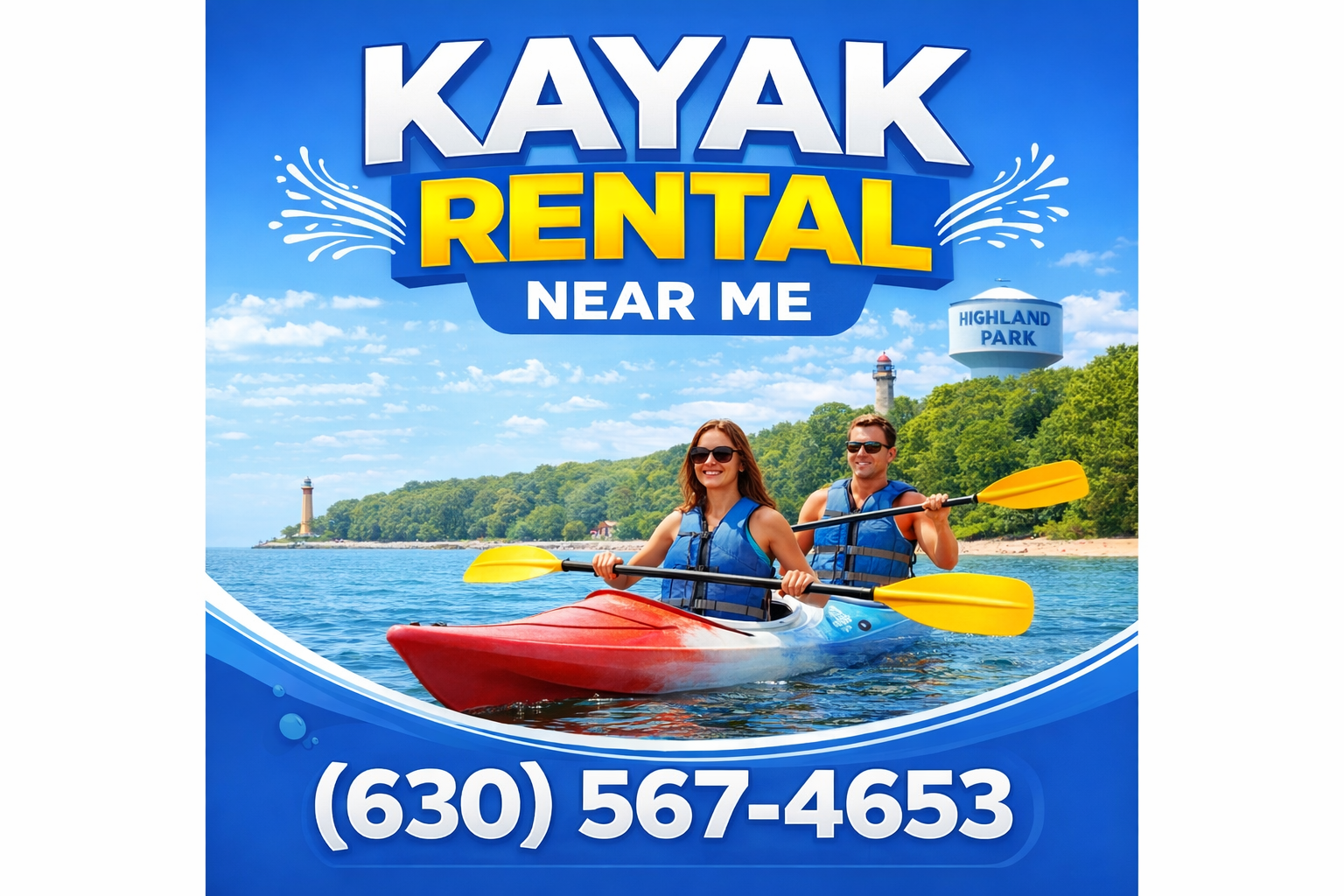 Kayak Rental Near Me in Higland Park – Hit the Water Without the Hassle