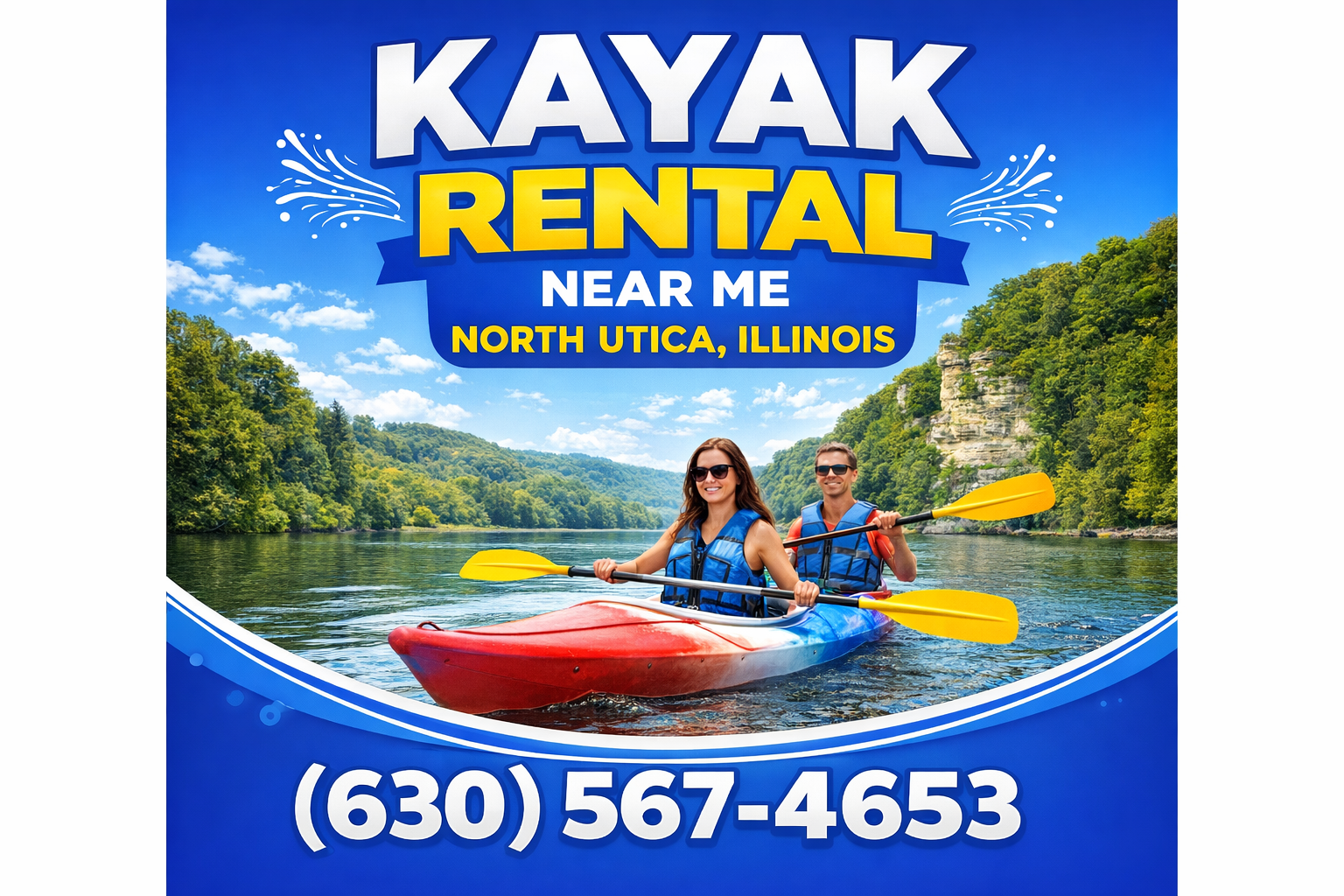 Kayak Rental Near Me in North Utica: Hit the River Without the Hassle