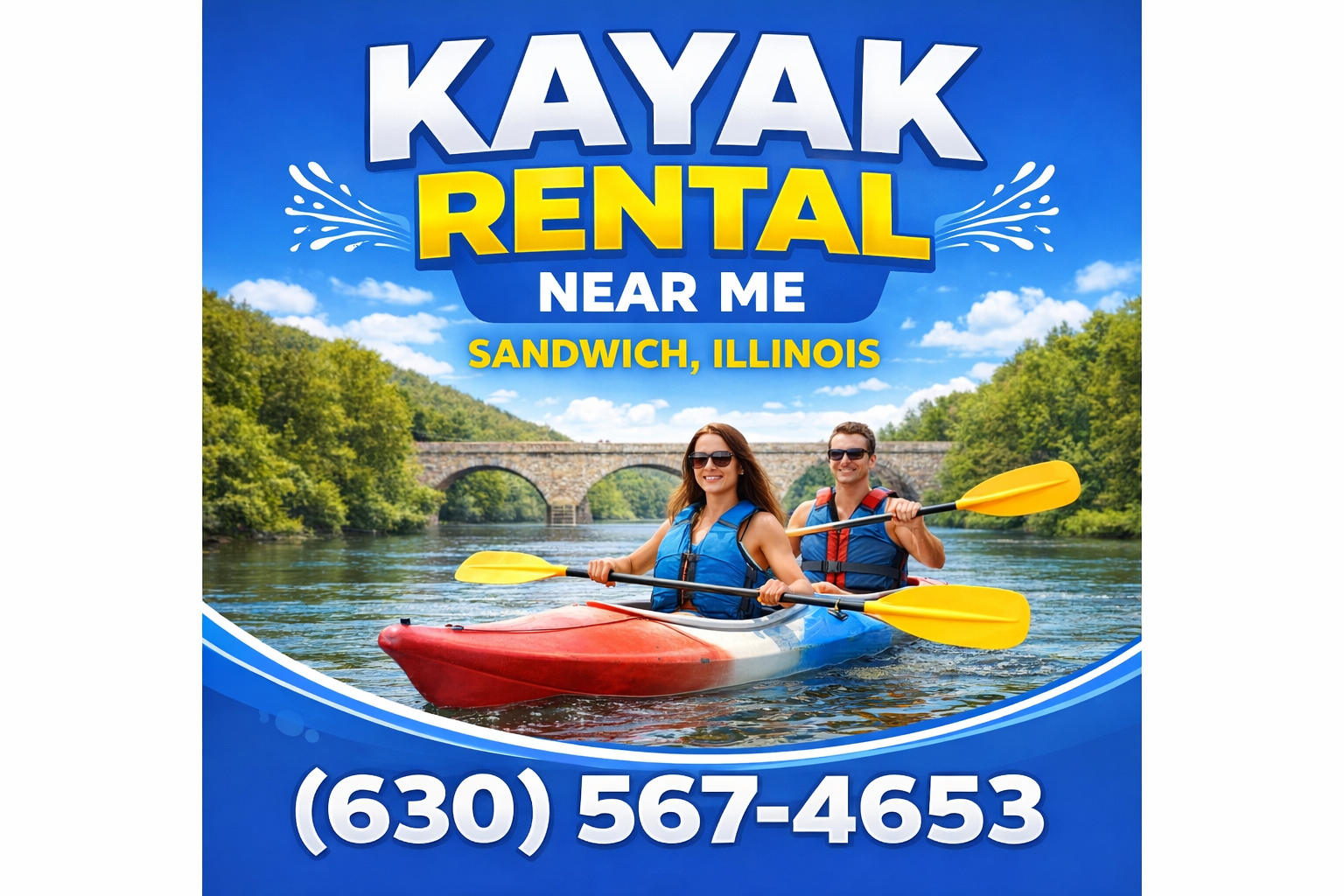 Kayak Rental Near Me in Sandwich, IL – Hit the Water Without the Hassle