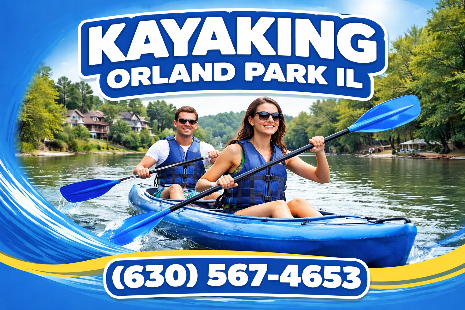 Epic Kayaking Adventures Just for Orland Park Paddlers