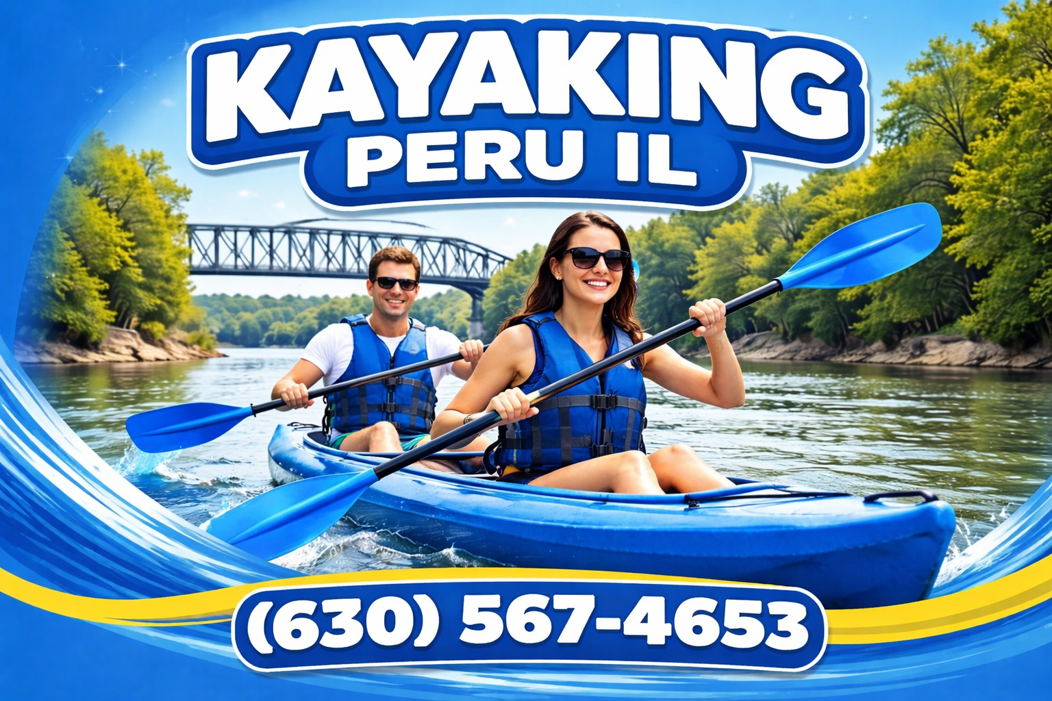 Epic Kayaking Adventures Right Here in Peru, IL