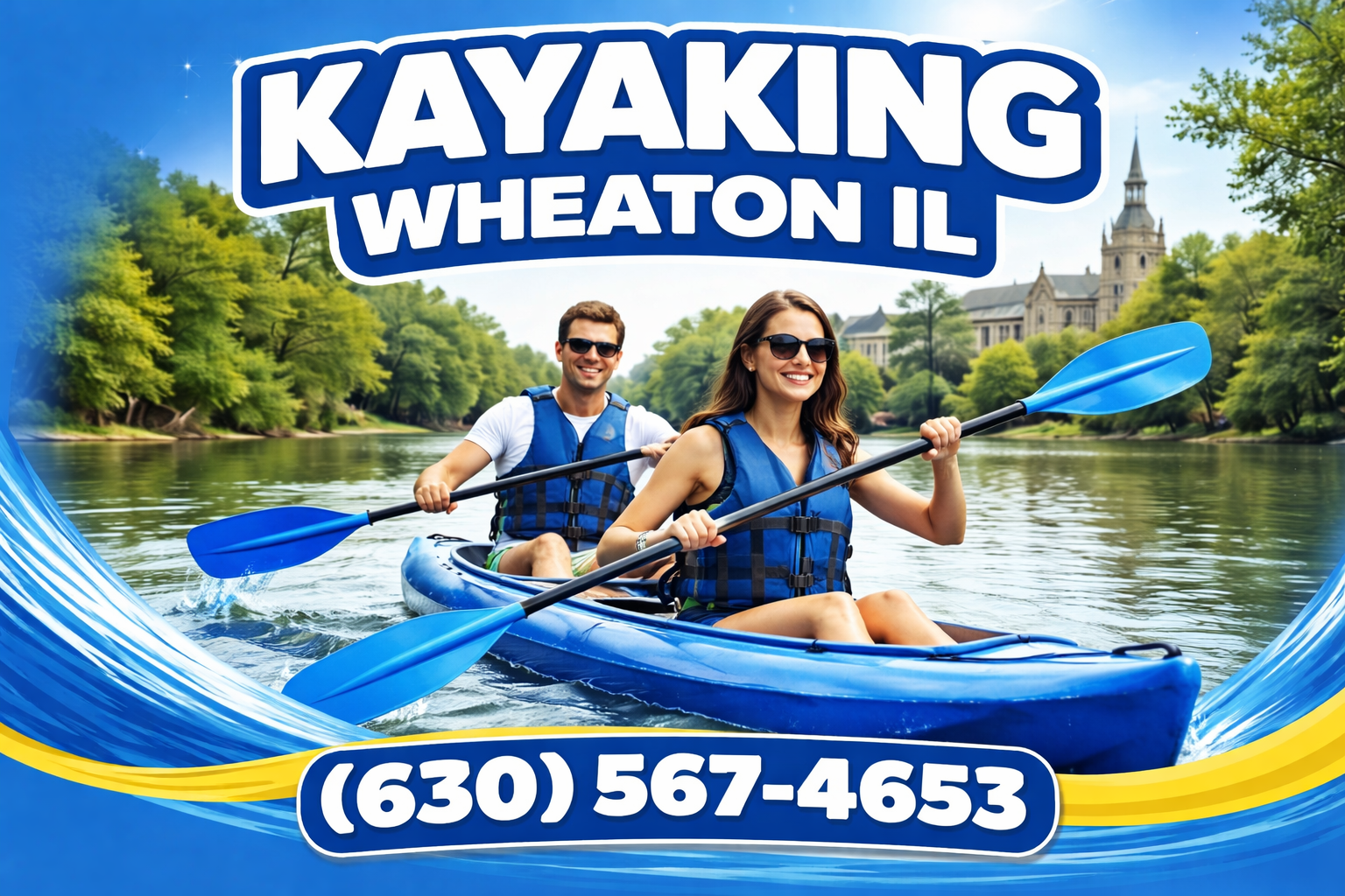 Discover Thrilling Kayaking in Wheaton: Rent Gear & Hit the River