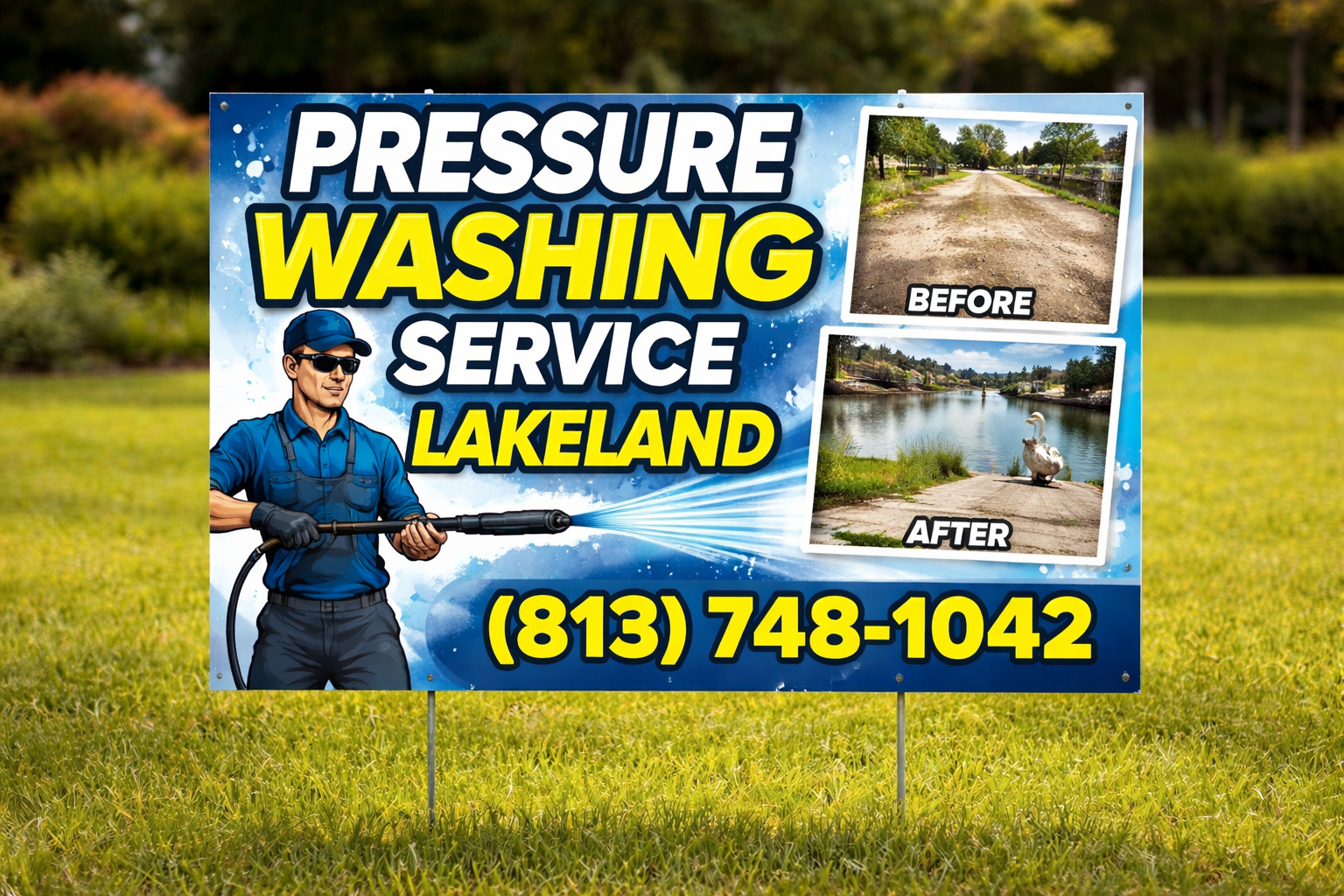 Get Professional Pressure Washing in Lakeland – We Come Right to Your Door