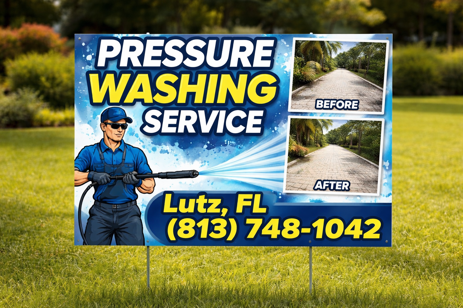 Revive Your Lutz Property with Expert Pressure Washing Service