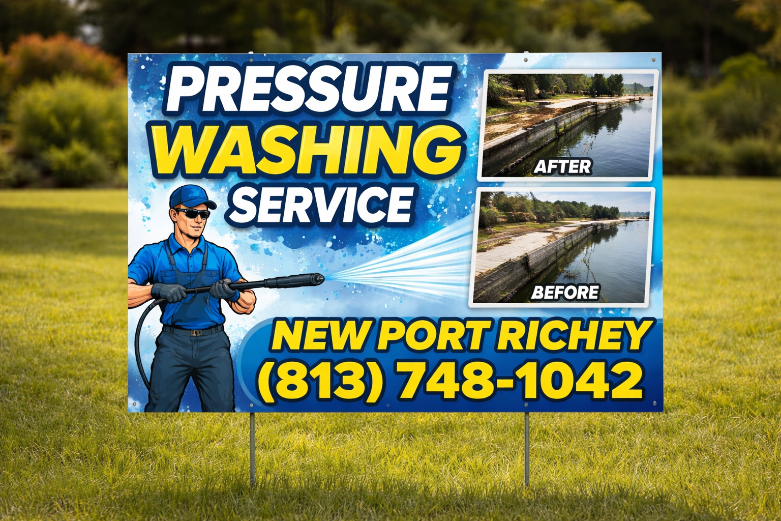 Revive Your New Port Richey Property with Expert Pressure Washing Service – We Come to You