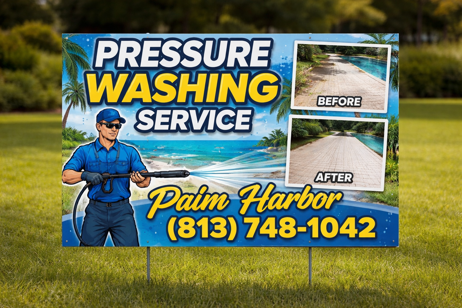 Get Your Palm Harbor Home Sparkling Clean with Professional Pressure Washing Service