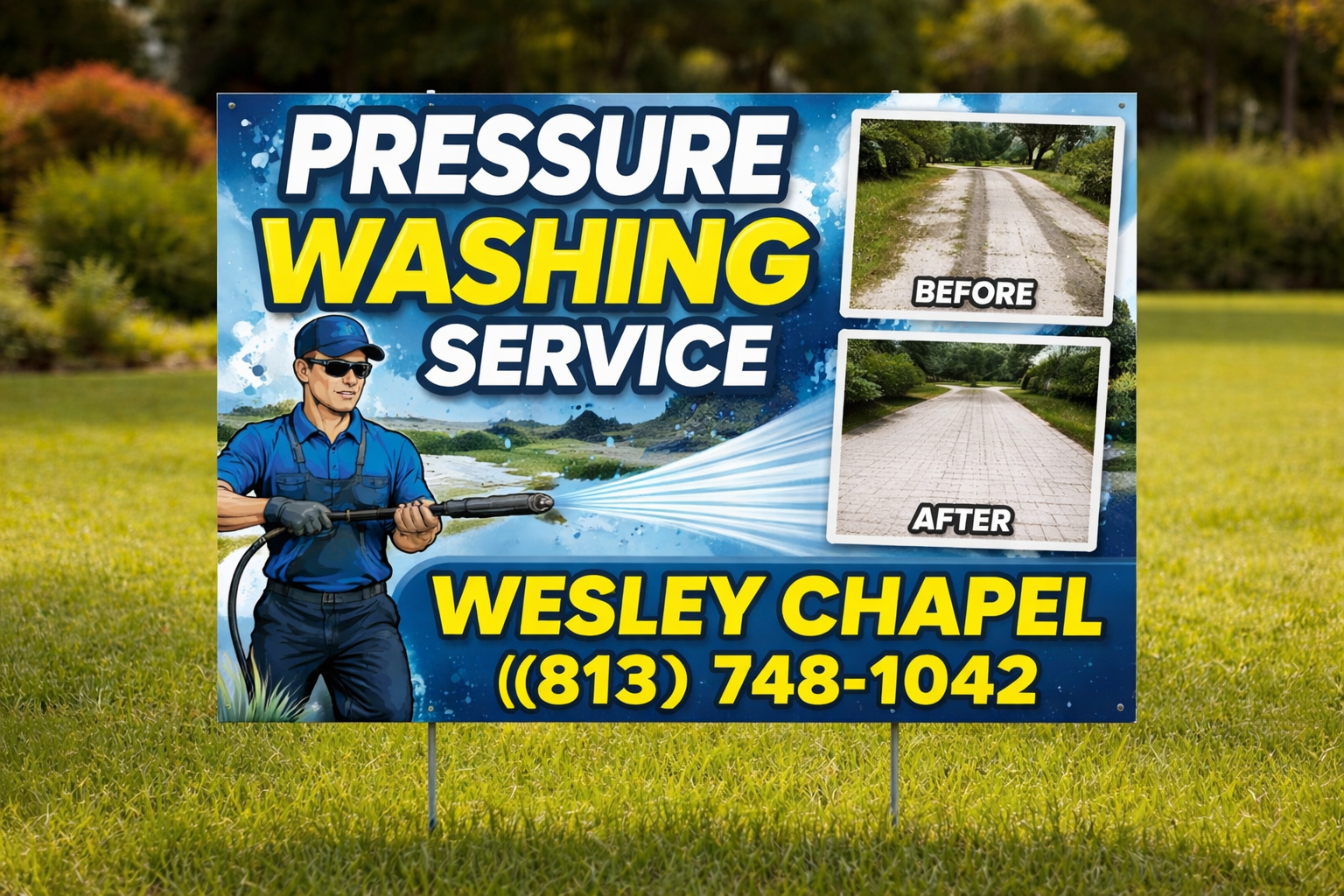 Get Your Wesley Chapel Property Sparkling Clean with Professional Pressure Washing Service