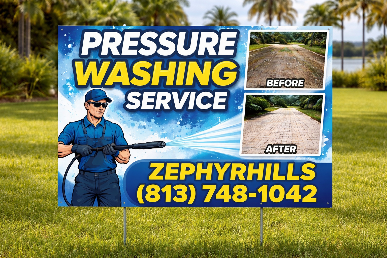 Professional Pressure Washing Service in Zephyrhills – We Bring the Clean to You