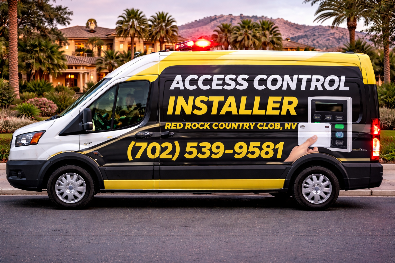 Secure Your Red Rock Country Club Property with Expert Access Control Installation—We Come Right to You