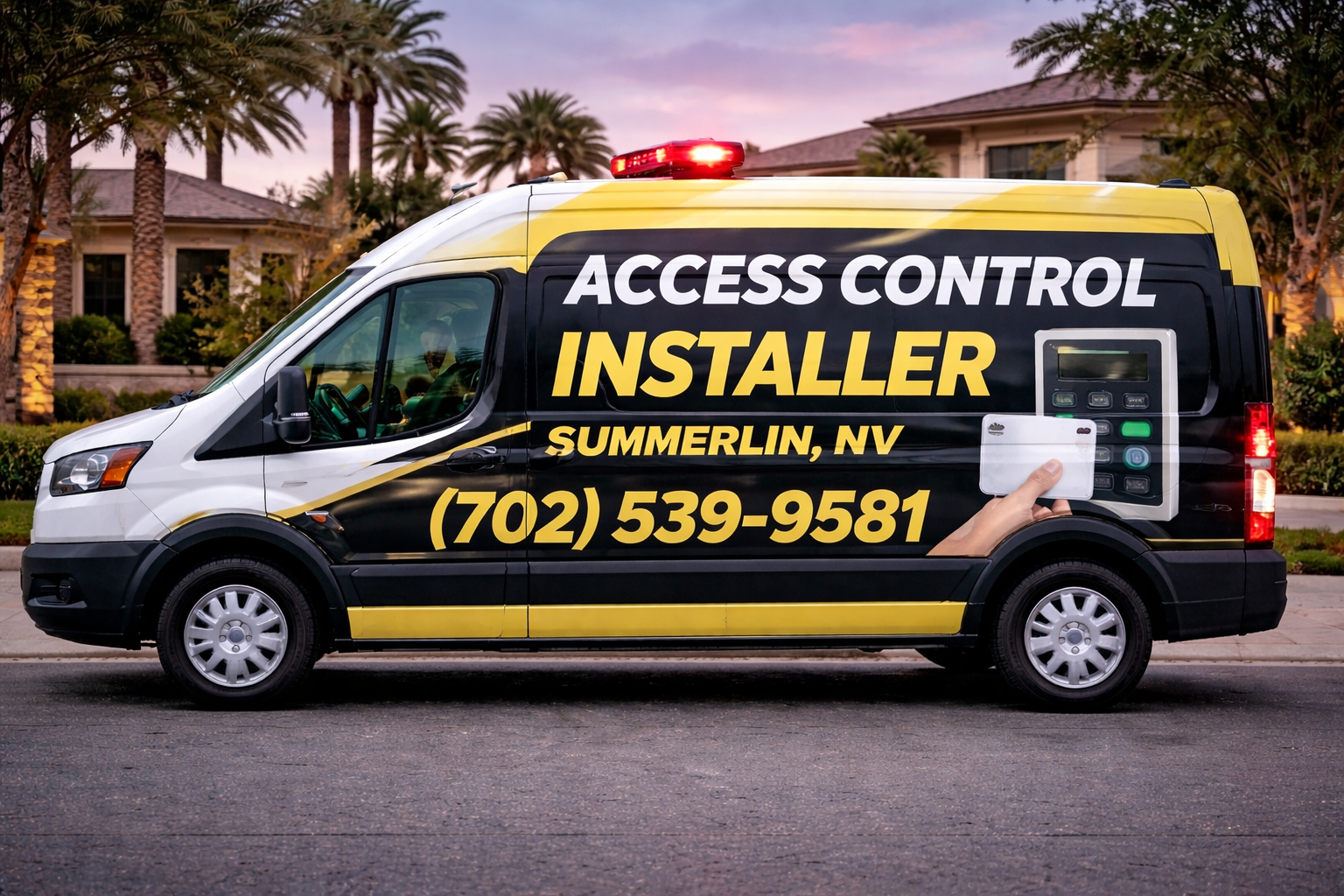 Secure Your Summerlin Property with Expert Access Control Installation—We Come Right to You