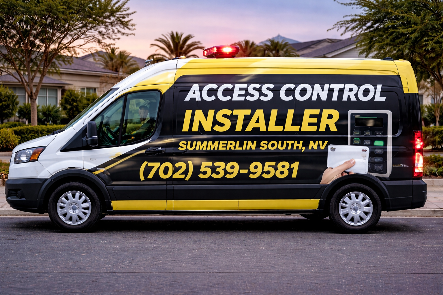 Access Control Installer in Summerlin South: Secure Your Doors Without the Hassle