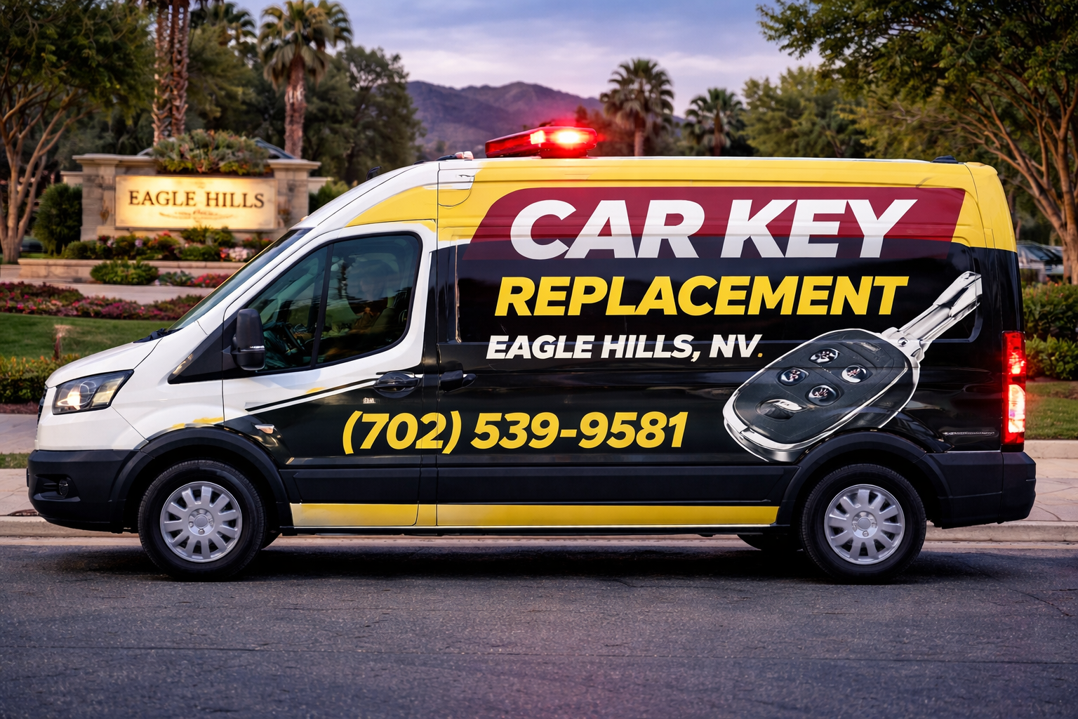 Car Key Replacement Las Vegas in Eagle Hills: We Come Right to Your Spot