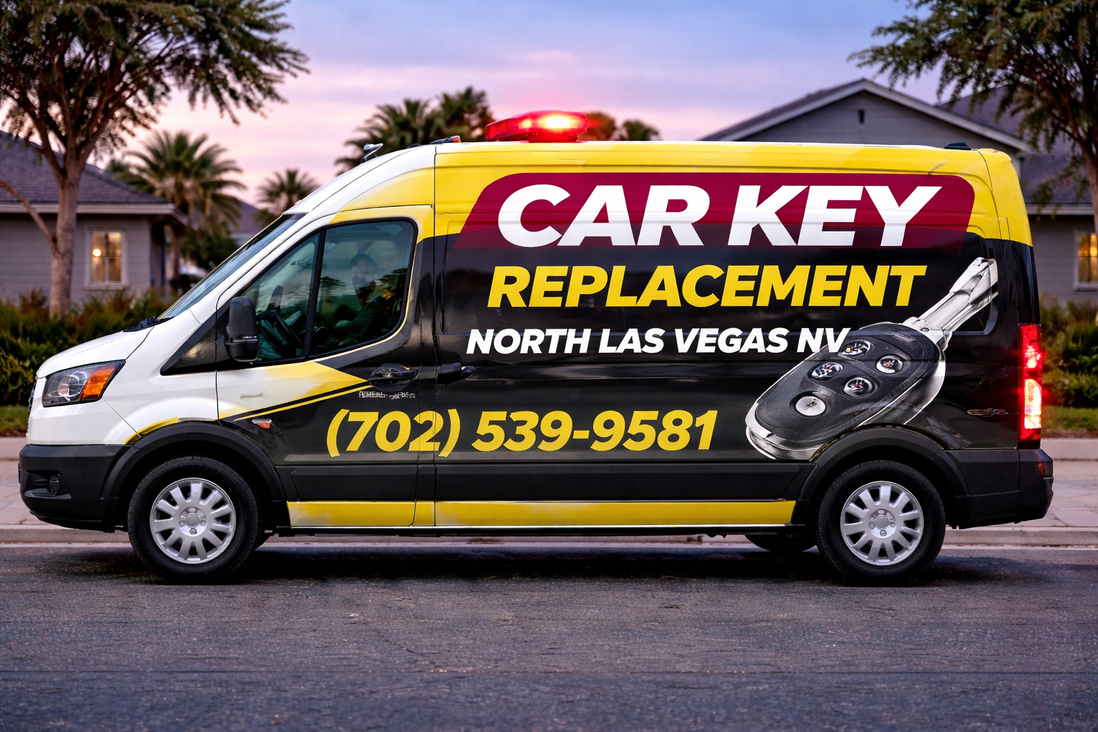 Car Key Replacement Las Vegas in North Las Vegas: We Come Right to You—No Towing Needed