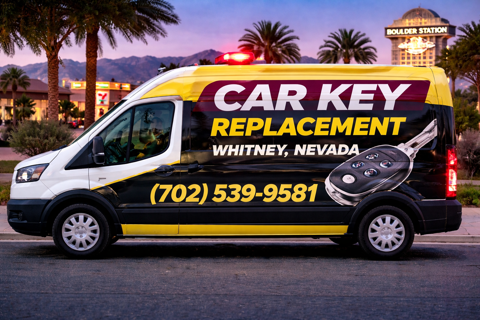 Car Key Replacement Las Vegas in Whitney: We Come Straight to Your Spot