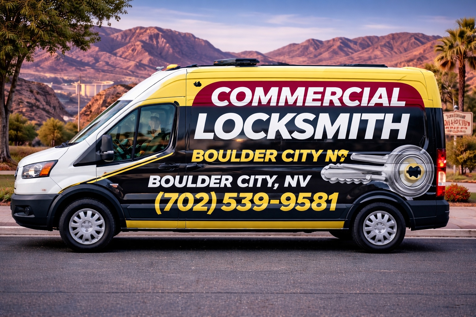 Secure Your Boulder City Business Fast: Commercial Locksmith Las Vegas That Comes to You