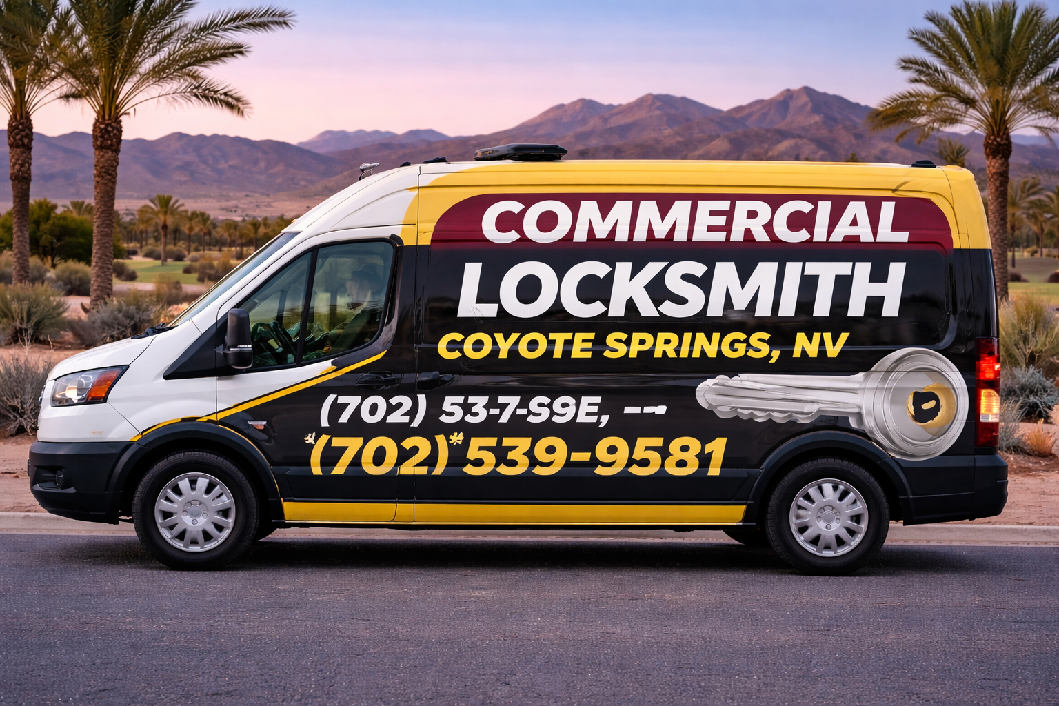 Commercial Locksmith Las Vegas in Coyote Springs: We Come Right to Your Business
