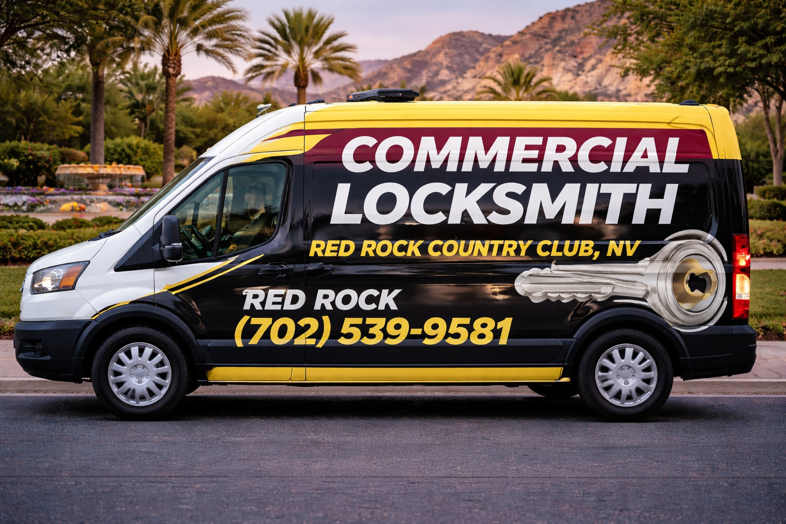 Commercial Locksmith Las Vegas in Red Rock Country Club: We Come Right to Your Business