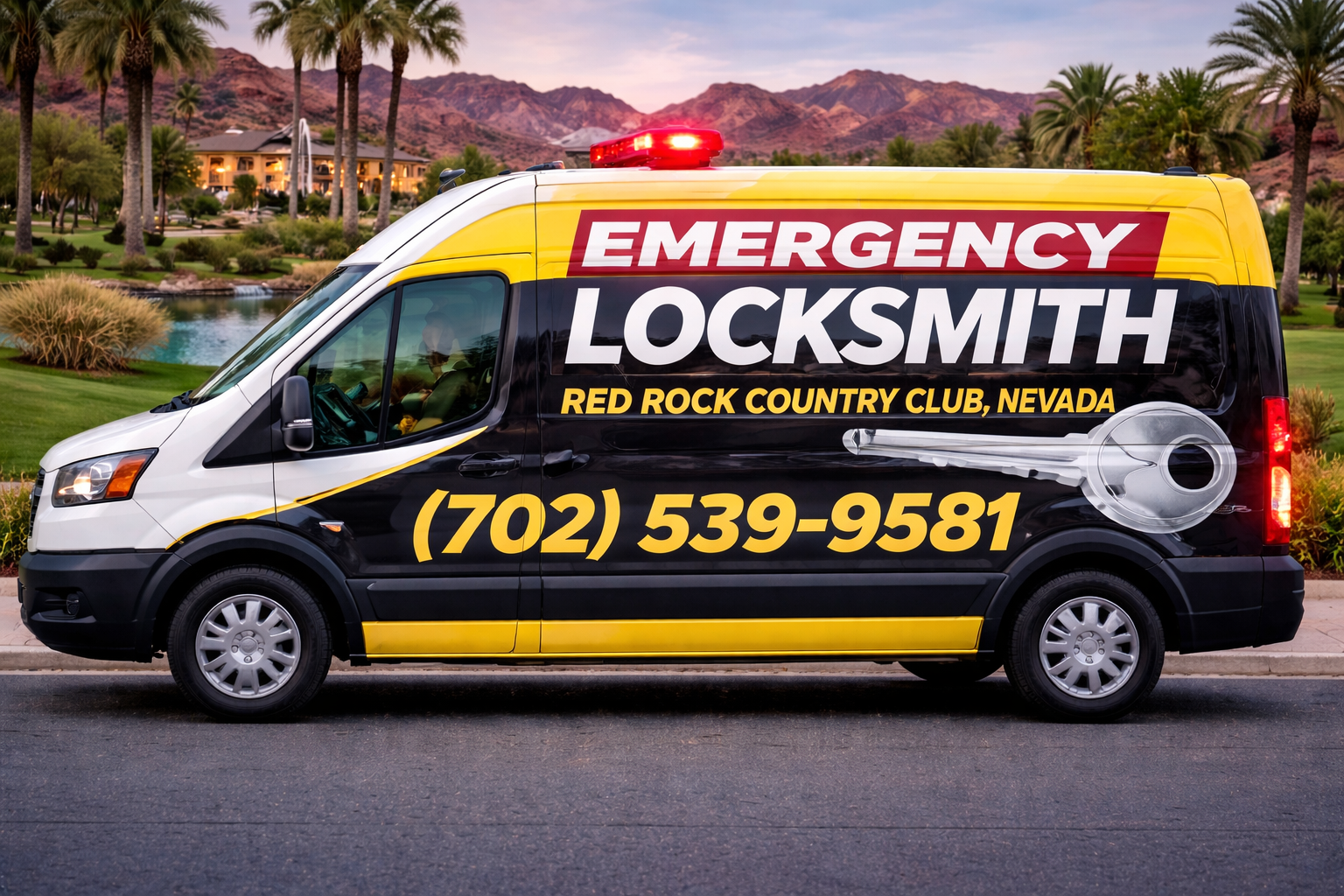 Emergency Locksmith Las Vegas in Red Rock Country Club—We Come Right to You
