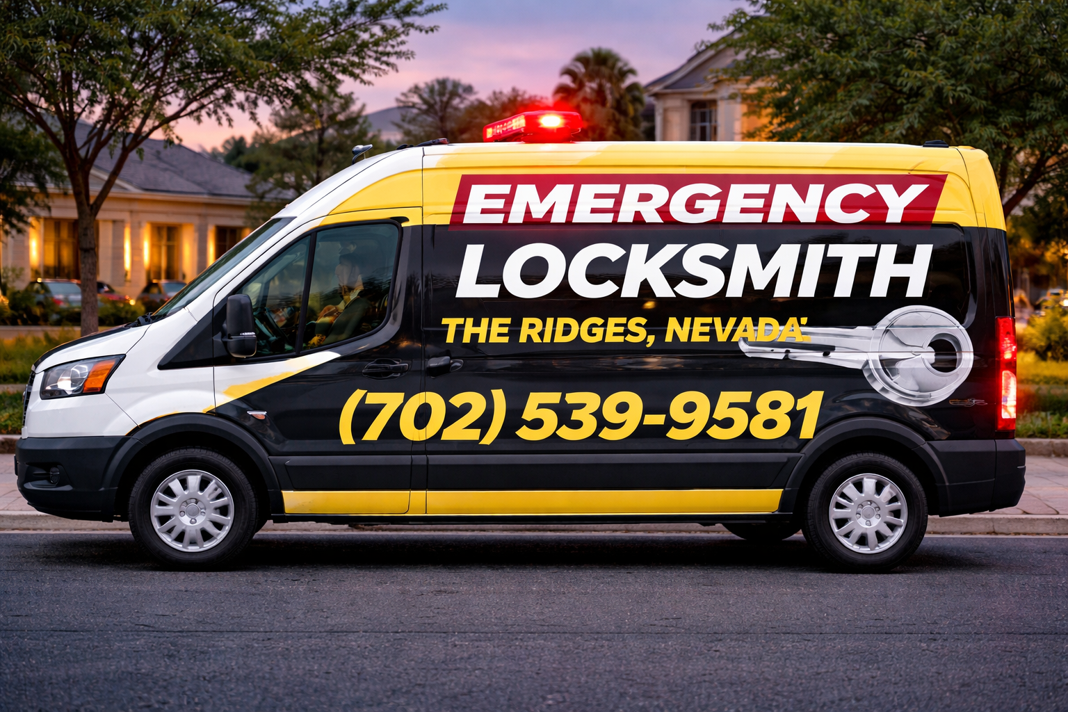 Emergency Locksmith Las Vegas in The Ridges: Locked Out? We'll Come Straight to You