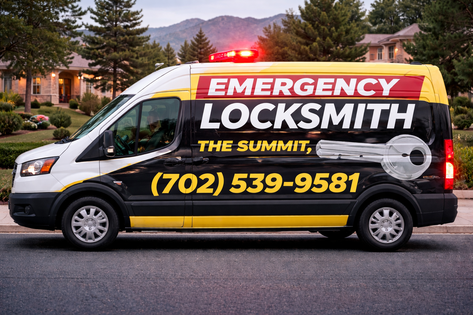 Emergency Locksmith Las Vegas in The Summit – Locked Out Tonight? We Come Straight to You