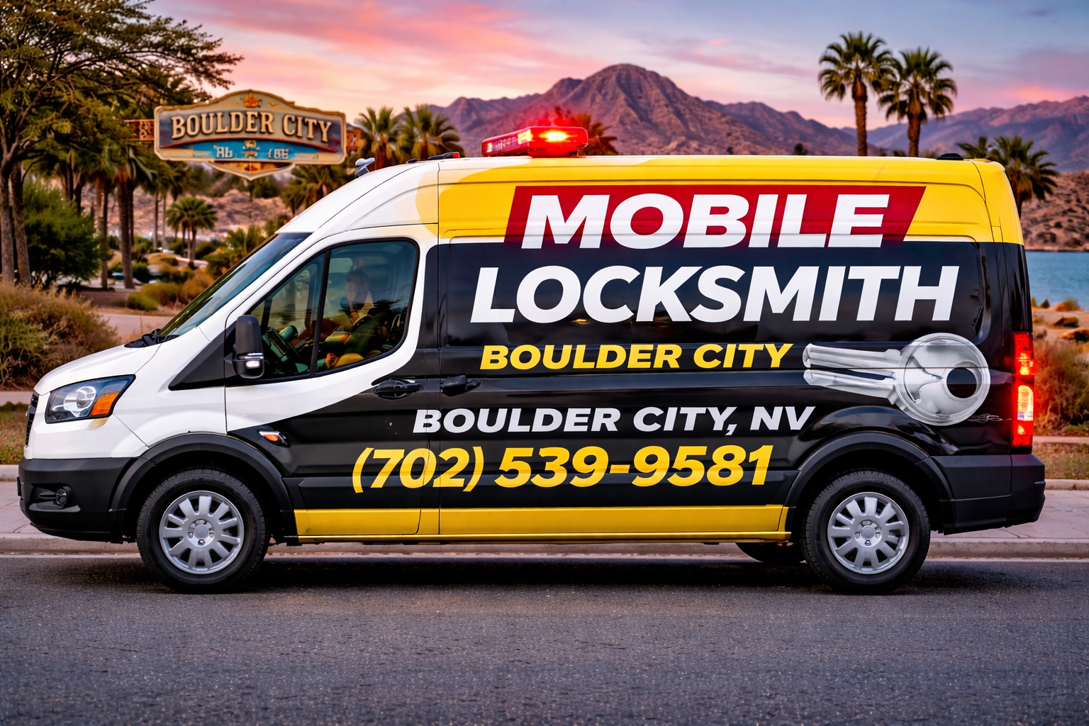 Mobile Locksmith Las Vegas in Boulder City: We Come Right to Your Door