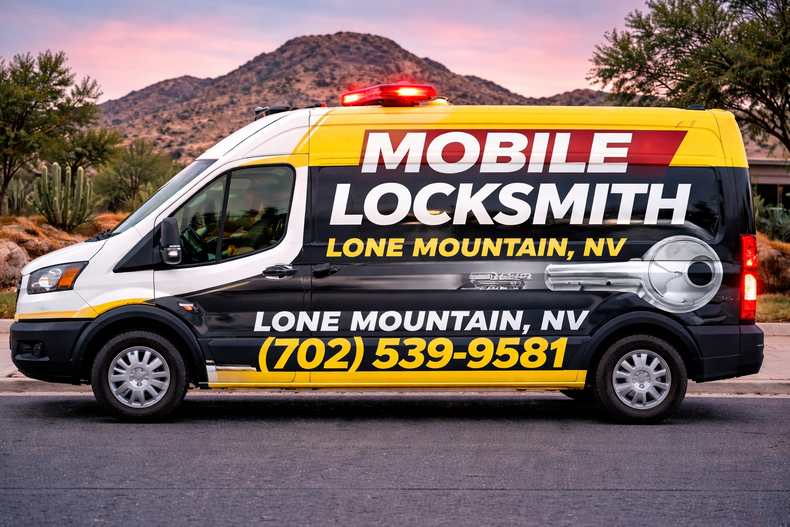 Mobile Locksmith Las Vegas in Lone Mountain: We Come Right to Your Door