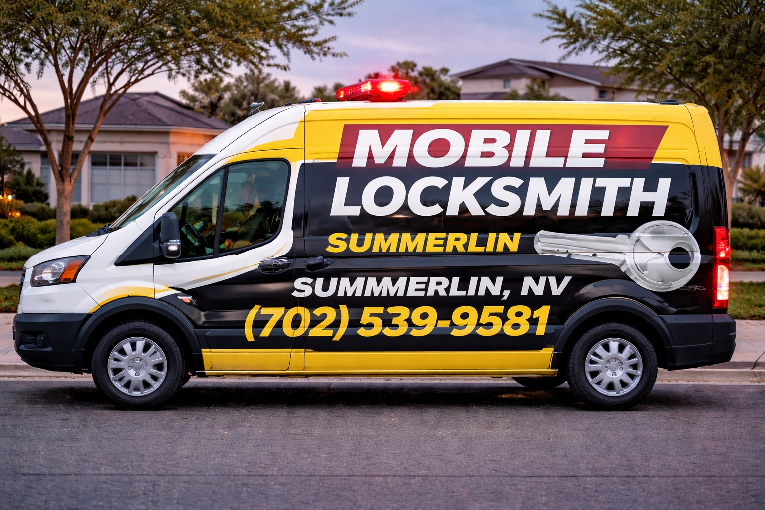 Mobile Locksmith Las Vegas in Summerlin: We Come Right to Your Door