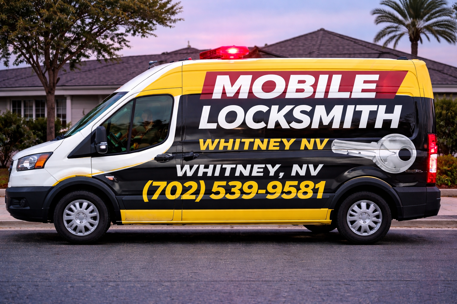 Mobile Locksmith Las Vegas in Whitney: We Come Right to Your Door