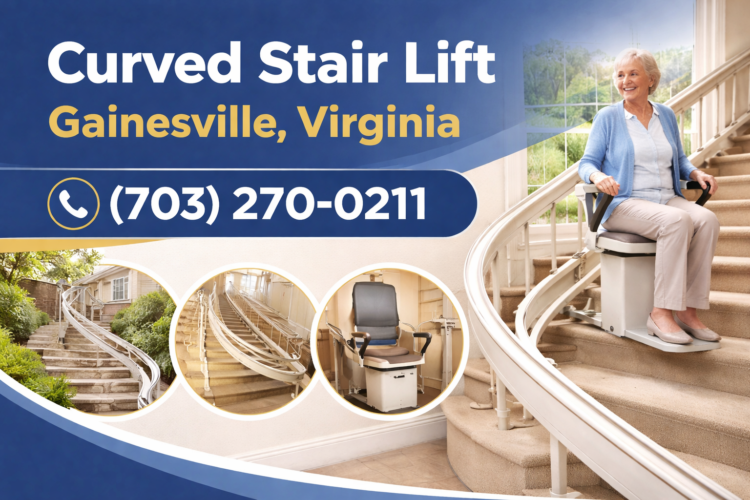 Gainesville Curved Stair Lifts: Navigating Your Home's Unique Stairs Gainesville Curved Stair Lifts: Navigating Your Home's Unique Stairs