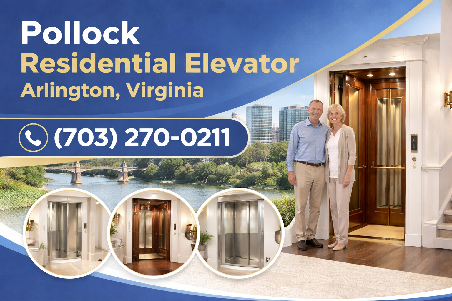 Your Pollock Residential Elevator in Arlington, Virginia Your Pollock Residential Elevator in Arlington, Virginia