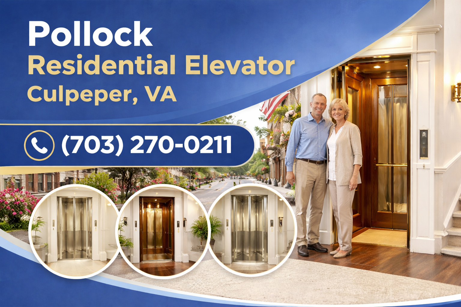 Bring Freedom Back to Your Culpeper Home with a Pollock Residential Elevator