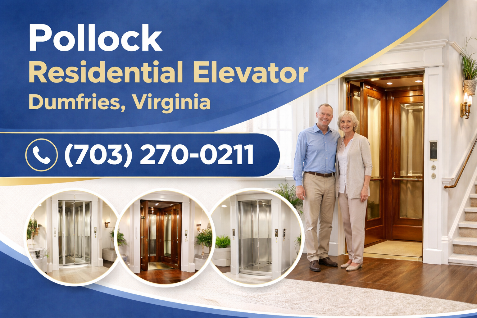 Reclaim Your Whole Home with a Pollock Residential Elevator in Dumfries