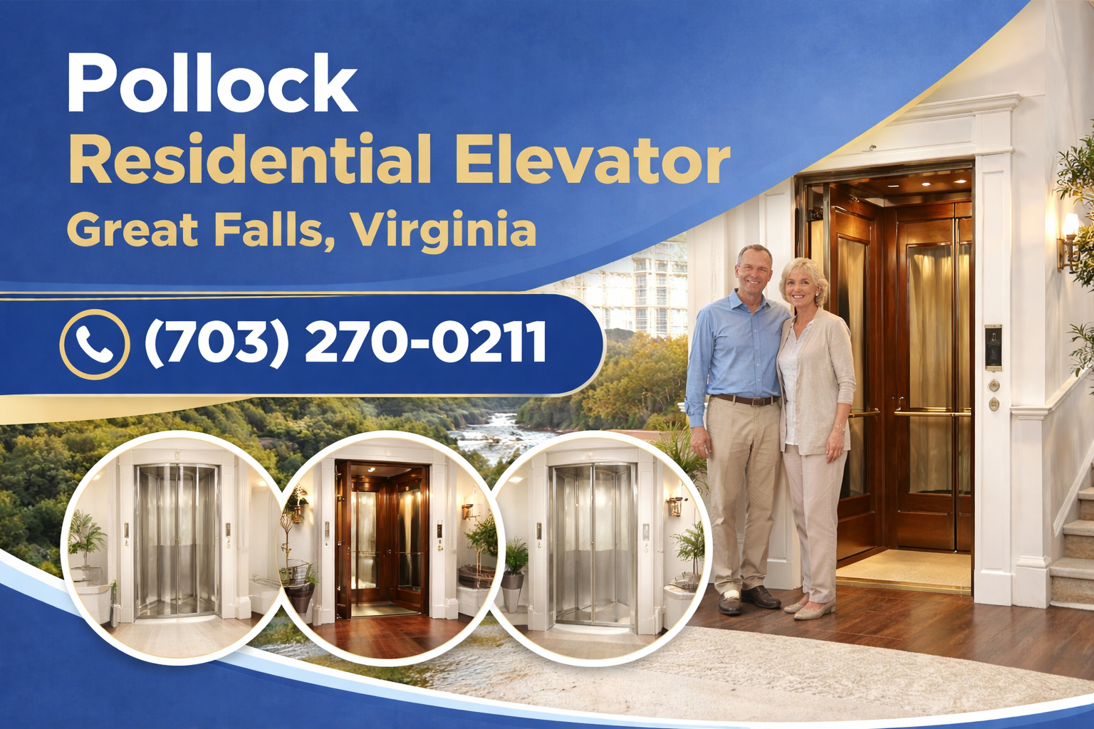Reclaim Your Home's Full Access with a Pollock Residential Elevator in Great Falls