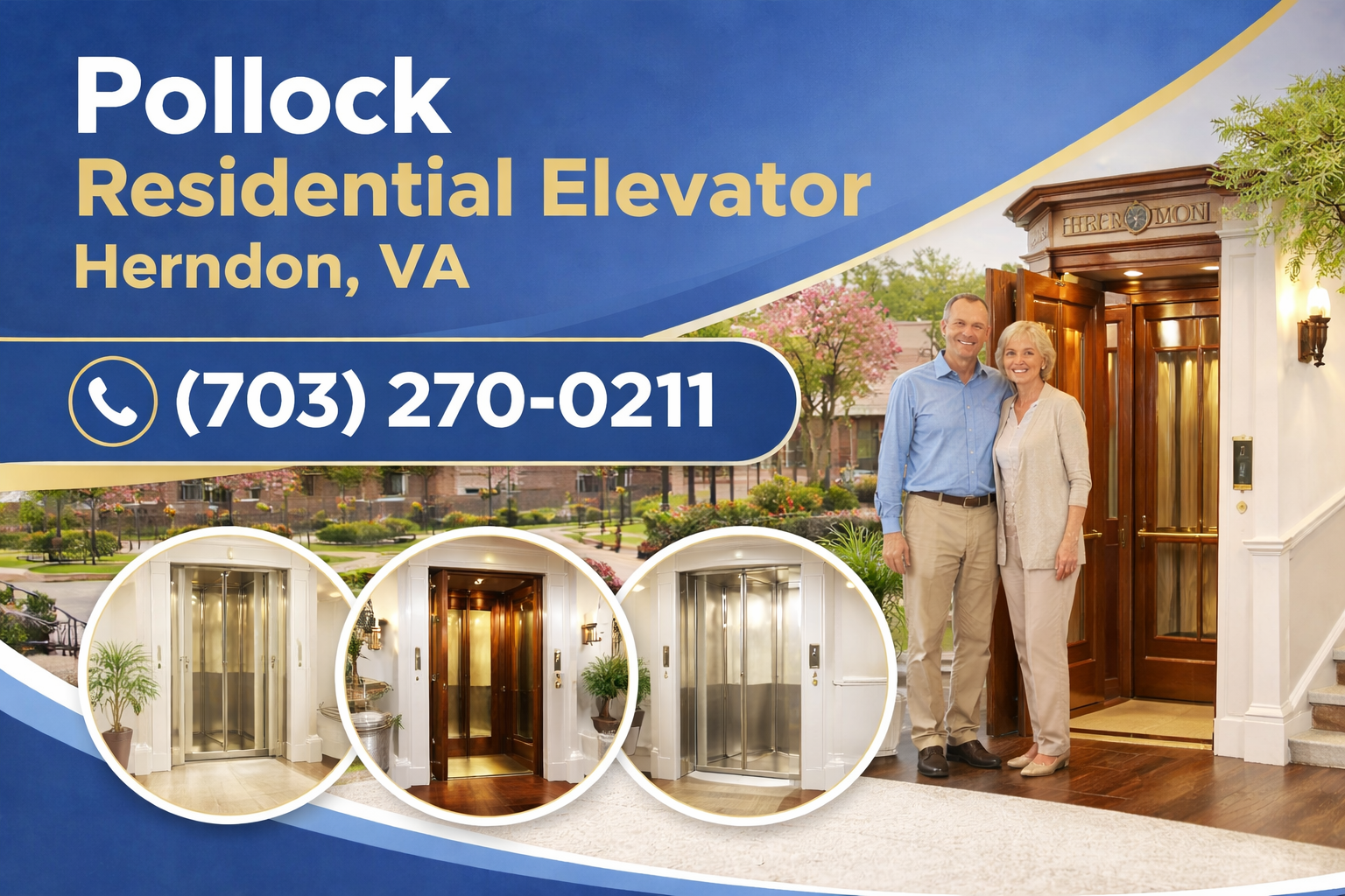 Your Home Should Lift You Up, Not Hold You Back. Pollock Residential Elevators in Herndon. Your Home Should Lift You Up, Not Hold You Back. Pollock Residential Elevators in Herndon.