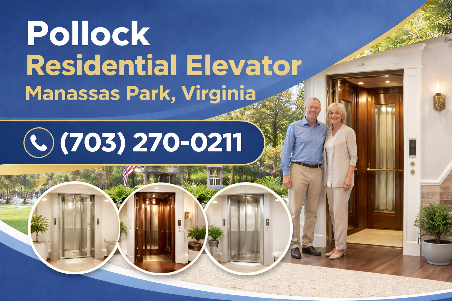 Regain Your Full Home Access with a Pollock Residential Elevator in Manassas Park Regain Your Full Home Access with a Pollock Residential Elevator in Manassas Park
