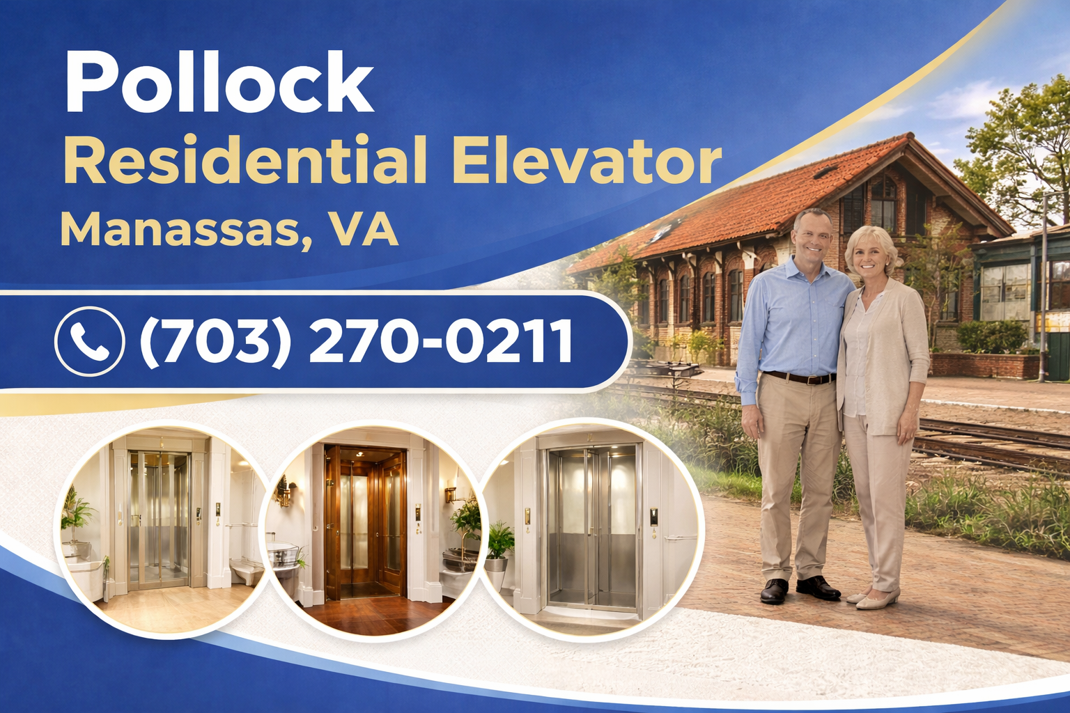 Pollock Residential Elevator in Manassas