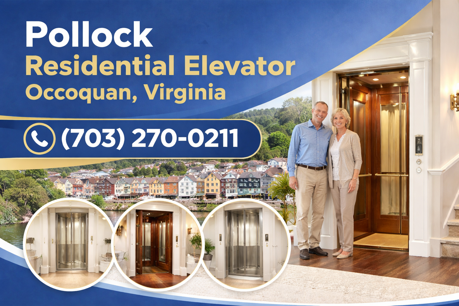 Occoquan Pollock Residential Elevator: Access Every Floor, Effortlessly