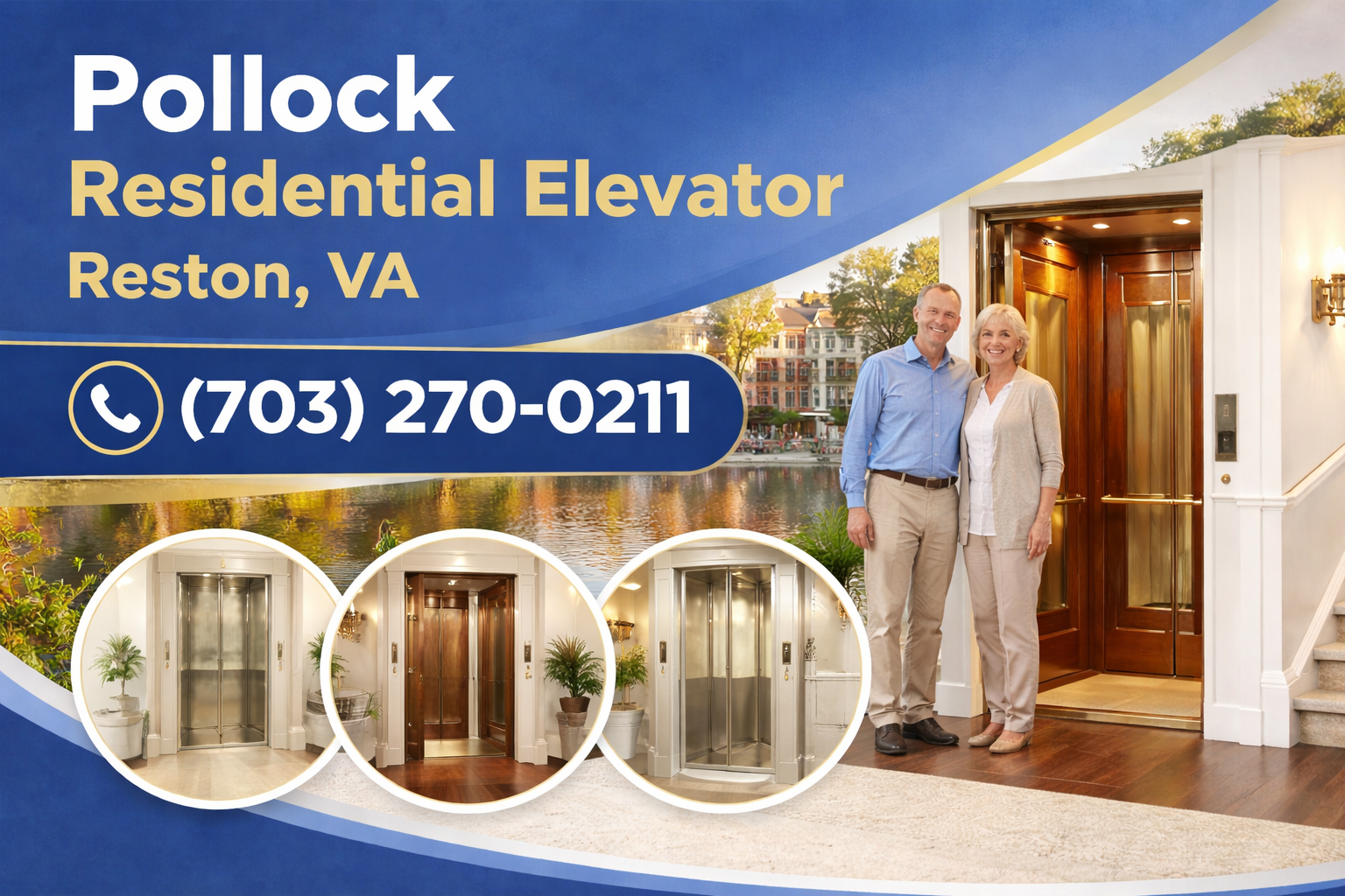 Regain Your Freedom: Pollock Residential Elevator Installation in Reston Regain Your Freedom: Pollock Residential Elevator Installation in Reston