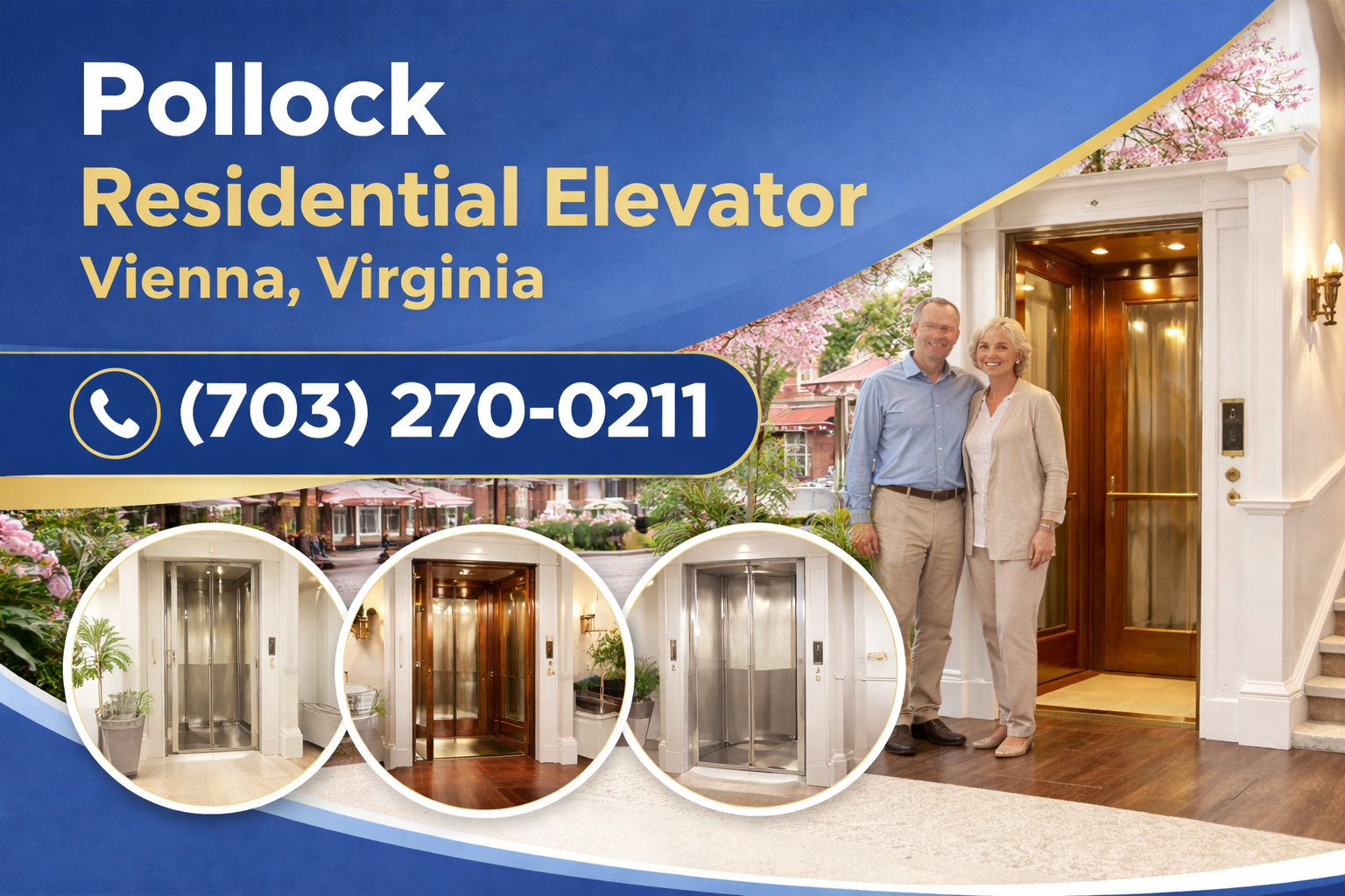 Regain Full Access to Your Vienna Home with a Pollock Residential Elevator