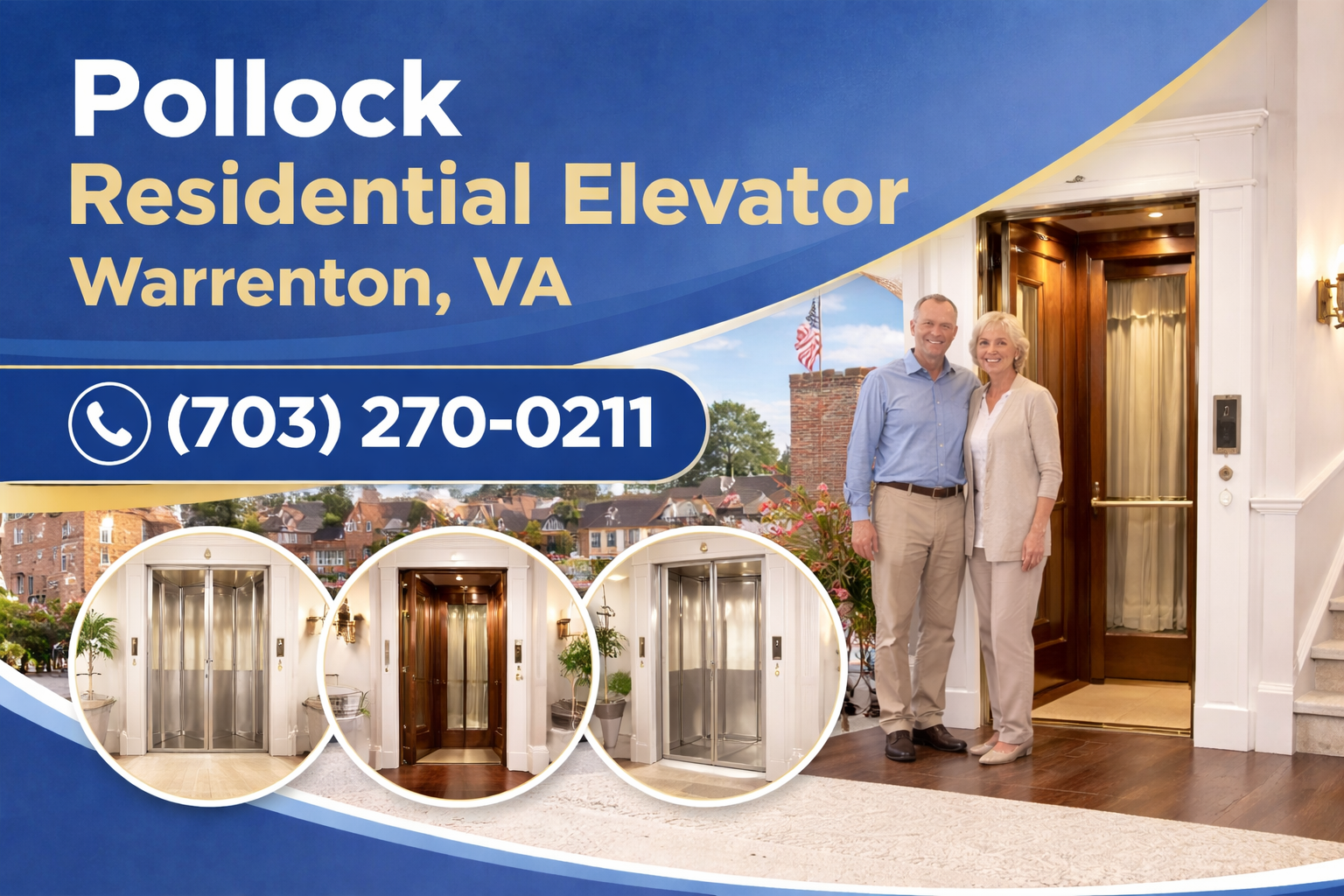 Pollock Residential Elevator Installation in Warrenton, VA Pollock Residential Elevator Installation in Warrenton, VA