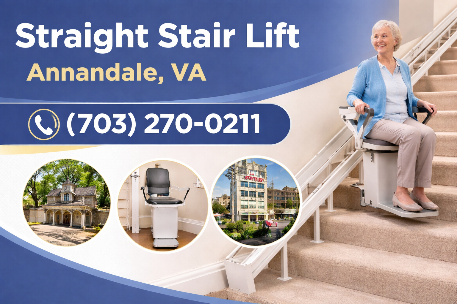 Stairs Got You Stuck? Get Your Freedom Back with a Straight Stair Lift in Annandale. Stairs Got You Stuck? Get Your Freedom Back with a Straight Stair Lift in Annandale.