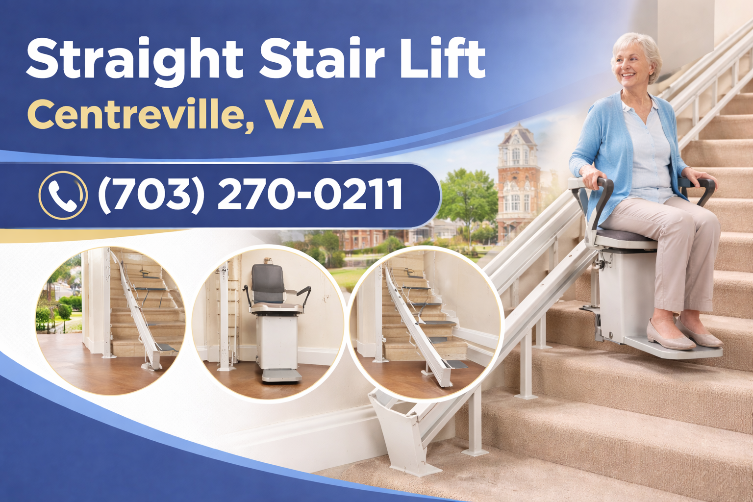 Get Your Centreville Home Back with a Straight Stair Lift Get Your Centreville Home Back with a Straight Stair Lift