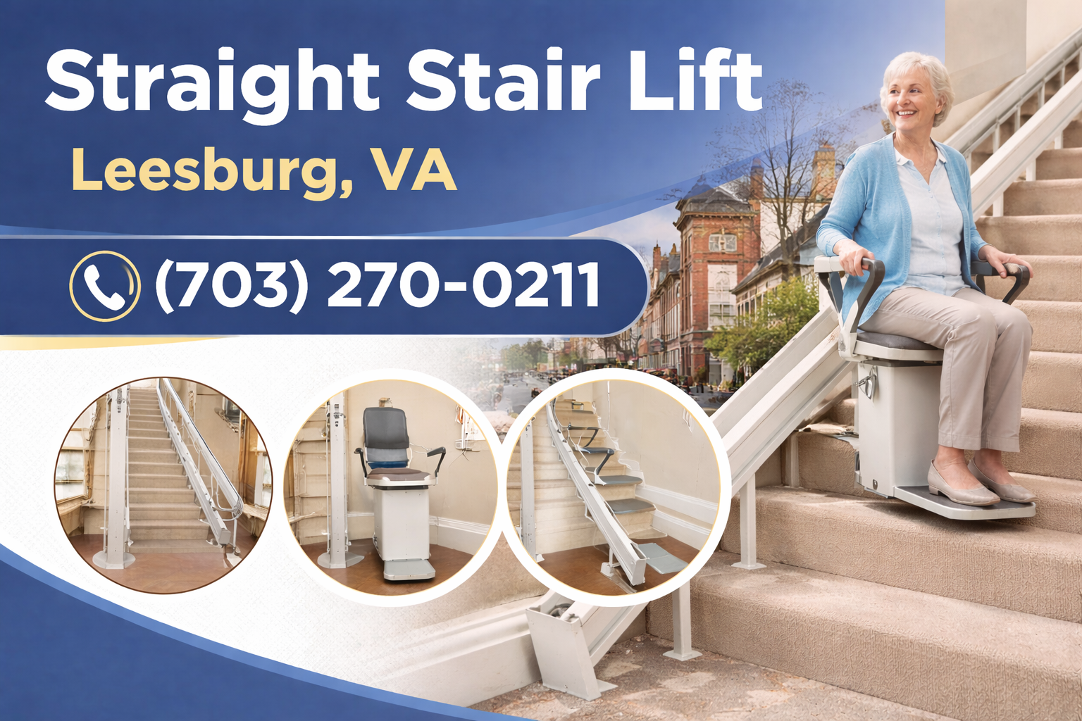 Your Leesburg Home, Your Freedom: A Straight Stair Lift That Works. Your Leesburg Home, Your Freedom: A Straight Stair Lift That Works.