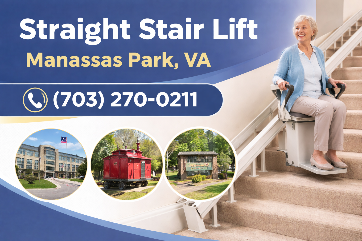 Safe, Reliable Straight Stair Lifts in Manassas Park—Right to Your Door Safe, Reliable Straight Stair Lifts in Manassas Park—Right to Your Door