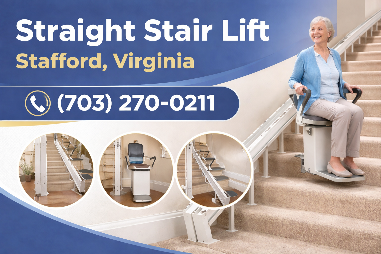 Straight Stair Lifts in Stafford—Stay Independent, Stay Home Straight Stair Lifts in Stafford—Stay Independent, Stay Home