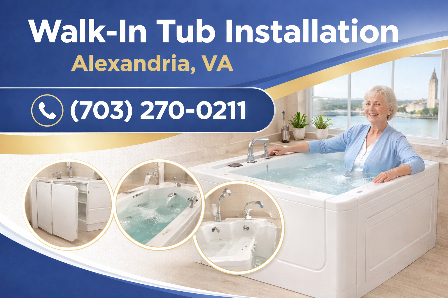 Walk-In Tub Installation in Alexandria: Safe, Accessible Bathing Right in Your Home Walk-In Tub Installation in Alexandria: Safe, Accessible Bathing Right in Your Home