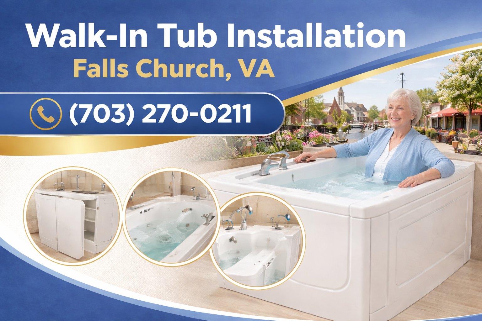 Safe, Comfortable Bathing in Falls Church—Without the High Step Safe, Comfortable Bathing in Falls Church—Without the High Step
